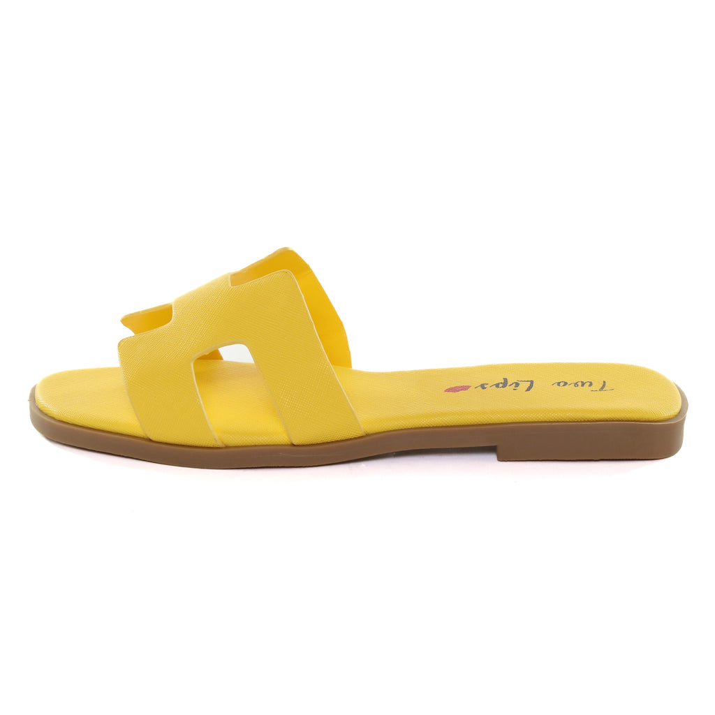 Brentwood Slide Sandal Yellow